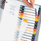 Avery Ready Index Table/Contents Dividers, 15-Tab, Letter, Assorted, 15/Set AVE11820