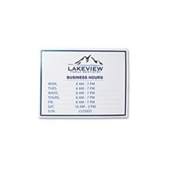 Avery Removable Window and Wall Signage for Inkjet Printers, 8-1/2 x 11, 10/Pack AVE22800