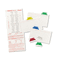 Avery Self-Adhesive Tabs with White Printable Inserts, 1 Inch, Assorted Tab, 25/Pack AVE16219
