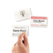 Avery Self-Laminating Laser/Inkjet Printer Badges, 2 x 3-1/4, White, 30/Box AVE5362