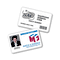Avery Self-Laminating Laser/Inkjet Printer Badges, 2 x 3-1/4, White, 30/Box AVE5362