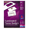 Avery Self-Laminating Laser/Inkjet Printer Badges, 2 x 3-1/4, White, 30/Box AVE5362