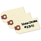 Avery Shipping Tags, 2-3/4 x 1-3/8, Manila, 1000/Pack AVE12301