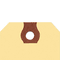 Avery Shipping Tags, Paper, 5-1/4 x 2-5/8, Manila, 1000/Pack AVE12306