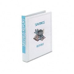 Avery Showcase Reference View Binder, 1" Capacity, White AVE19601