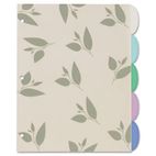 Avery Signature Series Write-On Dividers, 11x8-1/2, 5-Tab, Bamboo Leaf AVE17170