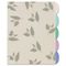 Avery Signature Series Write-On Dividers, 11x8-1/2, 5-Tab, Bamboo Leaf AVE17170