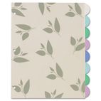 Avery Signature Series Write-On Dividers, 11x8-1/2, 8-Tab, Bamboo Leaf AVE17171