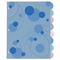 Avery Signature Series Write-On Dividers, 11x8-1/2, 8-Tab, Bubbles AVE17173