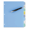 Avery Translucent Multicolor Write-On Dividers, 8-Tab, Letter, 1 Set AVE16171