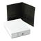 Avery Two-Pocket Embossed Paper Portfolio, 30-Sheet Capacity, Black, 25/Box AVE47988