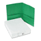 Avery Two-Pocket Embossed Paper Portfolio, 30-Sheet Capacity, Green, 25/Box AVE47987