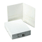 Avery Two-Pocket Embossed Paper Portfolio, 30-Sheet Capacity, White, 25/Box AVE47991