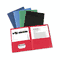 Avery Two-Pocket Portfolio, Embossed Paper, 30-Sheet Capacity, Assorted Colors, 25/BX AVE47993