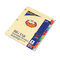 Avery WorkSaver Big Tab Dividers w/CPR Holes, Eight Multicolor Tabs, Letter, Buff AVE23284