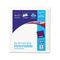 Avery WorkSaver Big Tab Extrawide Dividers, Clear Tabs, 5-Tab, 9 x 11, White AVE11221