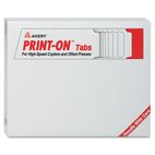 Avery Xerox 5090 Copier Three-Hole Index Dividers, 5-Tab, Letter, White, 30 Sets AVE20406