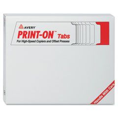 Avery Xerox 5090 Copier Three-Hole Index Dividers, 5-Tab, Letter, White, 30 Sets AVE20406