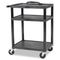 BALT All Service Cart, 3-Shelf, 24w x 18d x 16h, Black BLT27529