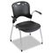 BALT Circulation Series Stacking Chair, Black, 25 x 23-3/4 x 34 BLT34554