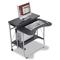 BALT Fold-N-Go Workstation, 27-1/2w x 29-1/2d x 29-1/2h, Black/Silver BLT89811