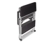 BALT Fold-N-Go Workstation, 27-1/2w x 29-1/2d x 29-1/2h, Black/Silver BLT89811