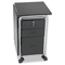 BALT Fold-N-Stow Workstation, 41-3/4w x 19-7/8d x 29-3/4h, Black/Silver BLT89886