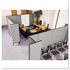 BALT GreatDivide Wall System Fabric Starter Set, 97w x 3d x 72h, Gray BLT74768