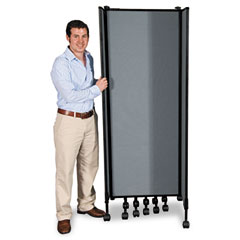 BALT GreatDivide Wall System Fabric Starter Set, 97w x 3d x 96h, Gray BLT74770