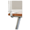 BALT iFlex Series Privacy Panel, 15w x 26d x 1-1/2h, Cherry BLT90063