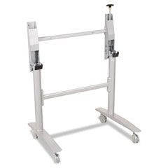 BALT Lumina Table Base, 48w x 24d x 28-1/2h, Platinum BLT90073