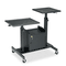 BALT Pro-View Projection Stand w/2 Platforms, 3-Shelf, 33w x 24d x 44-1/2h, Black BLT82692