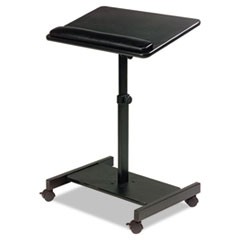 BALT Scamp Speaker Stand, 24w x 18d x 27 to 43h, Black BLT43062