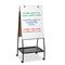 BALT Wheasel Easel Adjustable Melamine Dry Erase Board, 28 3/4 x 59 1/2, White BLT33250