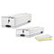 Bankers Box Liberty Storage Box, Record Form, 9-1/2 x 23-1/4 x 6, White/Blue, 12/Carton FEL00022