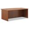basyx BL Laminate Series Bow Front Desk Shell, 72w x 42w x 29h, Medium Cherry BSXBL2111A1A1