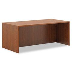 basyx BL Laminate Series Rectangular Desk Shell, 72w x 36w x 29h, Medium Cherry BSXBL2101A1A1