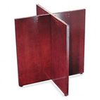 basyx BW Veneer Series Conference Table, 30w x 28h, Mahogany BSXBWX01N
