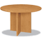 basyx Round Conference Table Top, 48" Diameter, Harvest BSXRB48TC