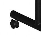 basyx T-Leg Training Table Base, 22w x 28-3/8h, Matte Black, 1 Pair BSXBTB22P