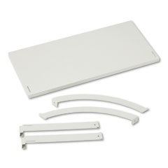 basyx Vers Panel System Hanging Shelf, 30w x 14d, Gray BSXVSH30GYGY