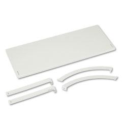 basyx Vers Panel System Hanging Shelf, 36w x 14d, Gray BSXVSH36GYGY