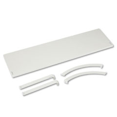 basyx Vers Panel System Hanging Shelf, 48w x 14d, Gray BSXVSH48GYGY