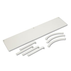 basyx Vers Panel System Hanging Shelf, 60w x 14d, Gray BSXVSH60GYGY