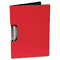 Baumgartens Portfolio Clipboard With Low-Profile Clip, 1/2" Capacity, 11 x 8 1/2, Red BAU61642
