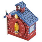 Baumgartens Shaped Timer, 3/4w x 2d x 3 1/2h, Red School House BAU77062