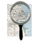 Bausch & Lomb 2X - 4X Round Handheld Magnifier w/Acrylic Lens, 5" diameter BAL813305
