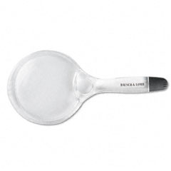 Bausch & Lomb 2X - 6X Sight Savers Round Handheld Magnifier wAcrylic Lens, 3-1/4" diameter BAL2205