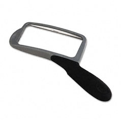 Bausch & Lomb 2X Rectangular Handheld Magnifier w/Acrylic Lens, 2" x 4" BAL813376