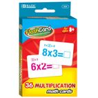 BAZIC Multiplication Flash Card, 36 Per Pack